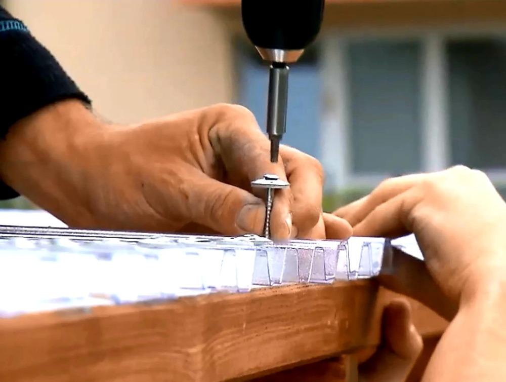 NEREZ VRUT V2A HNĚDÁ - 4,5 x 80 mm - 20 ks/bal