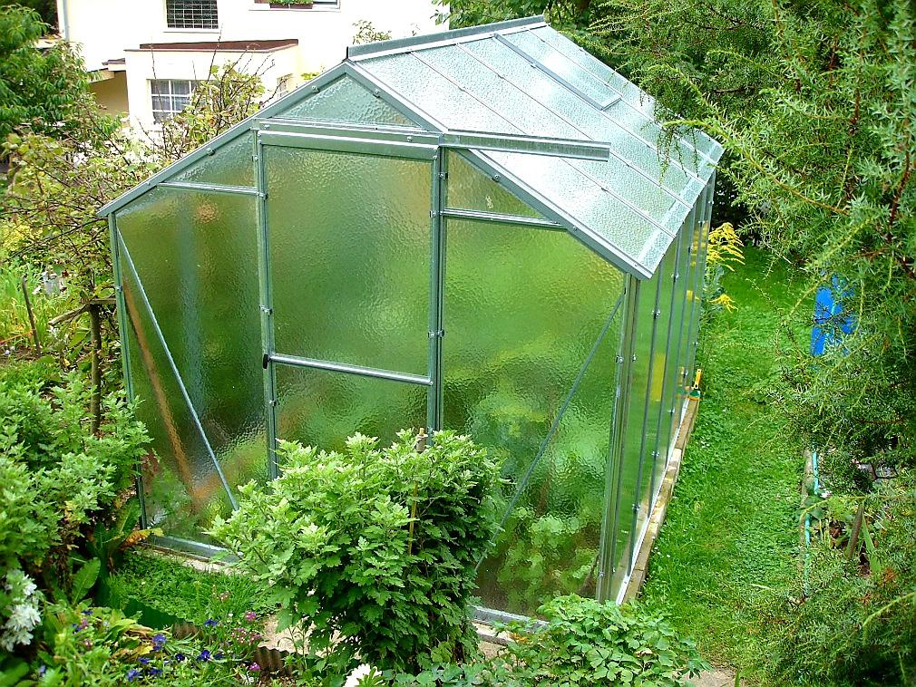 ZAHRADNÍ SKLENĚNÝ SKLENÍK HOBBY LIMES H6 - 2,51 x 1,97 m