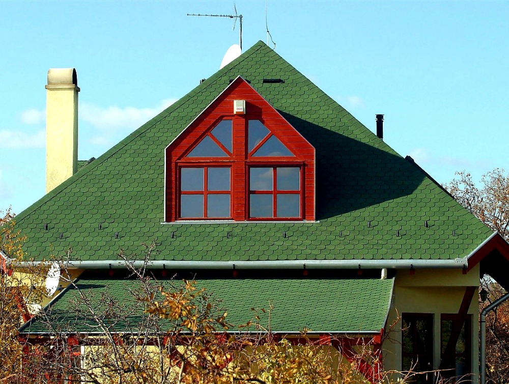 STŘEŠNÍ ŠINDEL GUTTATEC DIAMANT ČERVENÁ - 300 x 1000 mm