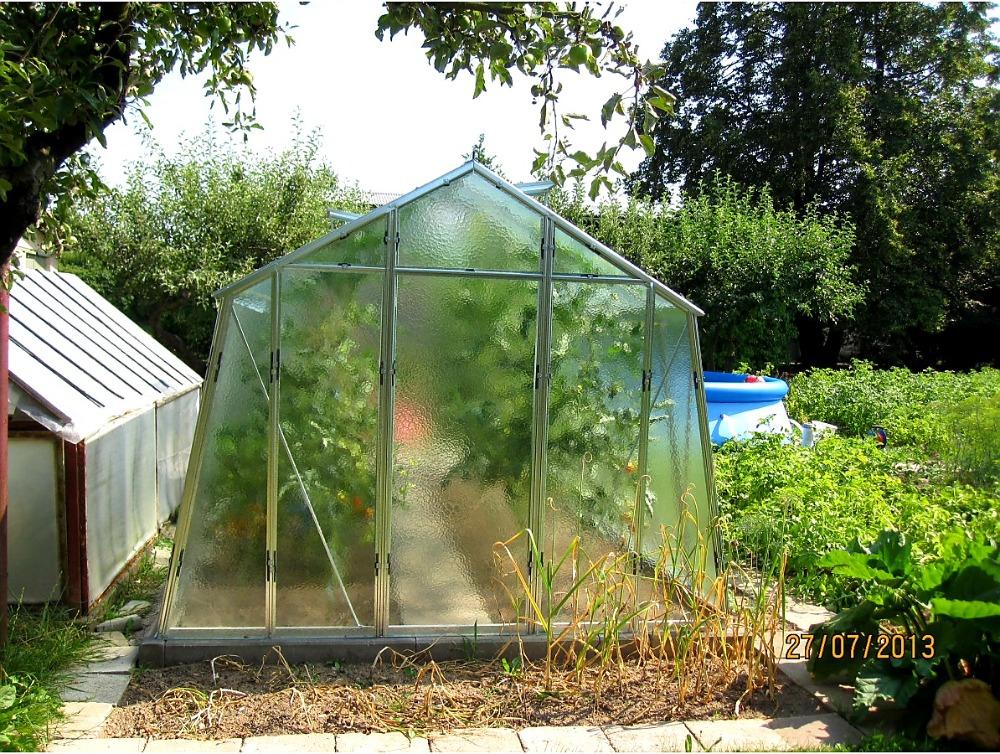 ZAHRADNÍ SKLENÍK GARDENTEC GLASS HOBBY H 745 - 4,47 x 2,47 m