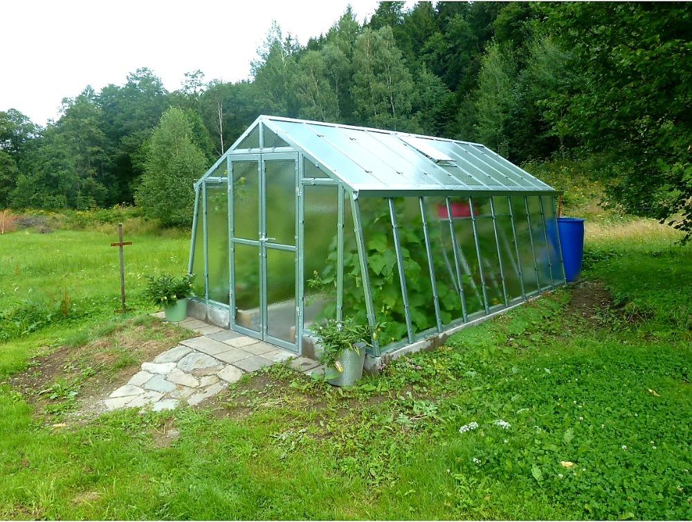 ZAHRADNÍ SKLENÍK GARDENTEC GLASS PROFI VL 450 - 4,52 x 3,03 m