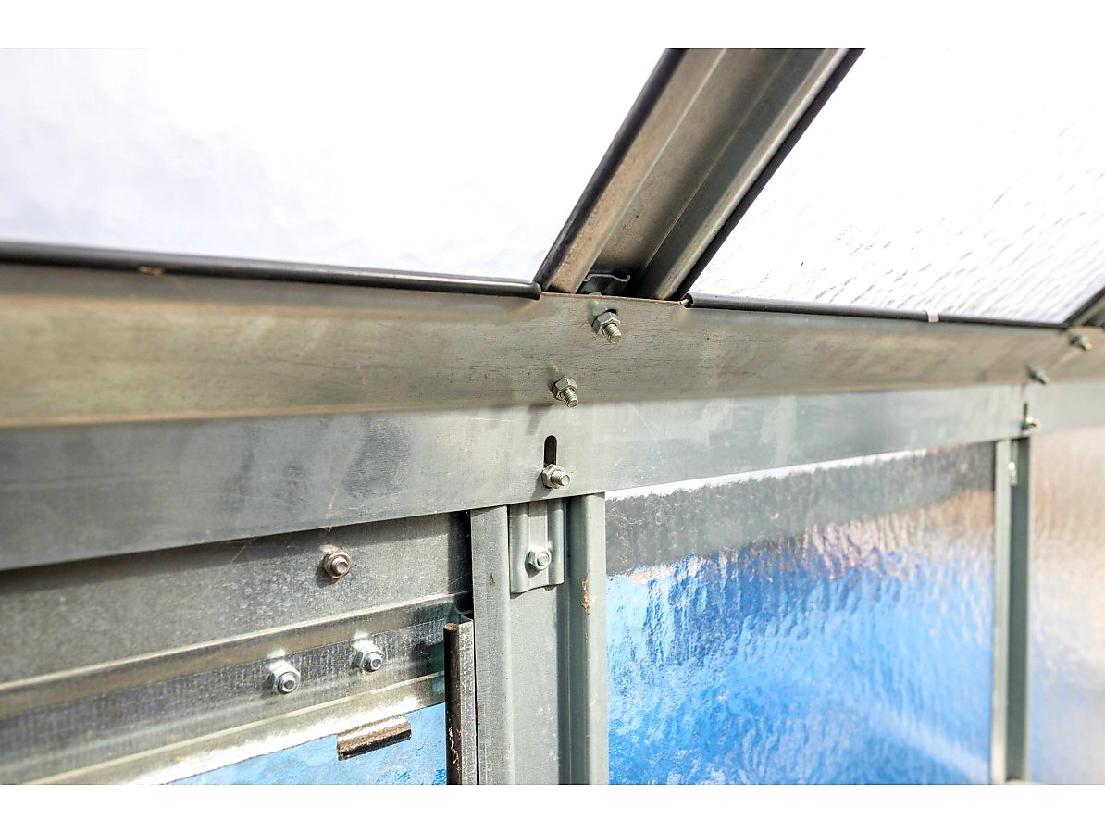 ZAHRADNÍ SKLENÍK GARDENTEC GLASS PROFI VJ 500 - 5,05 x 2,49 m