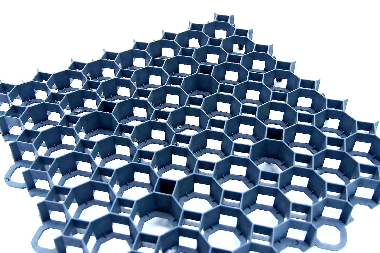 Zatravňovací dlaždice Prodomos Line Profi Limes černá - 50 x 50 x 6,2 cm