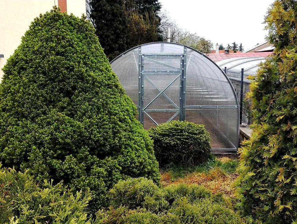 ZAHRADNÍ SKLENÍK TRJOSKA VOLYA LLC - 6,0 x 3,0 m - PC 4 mm