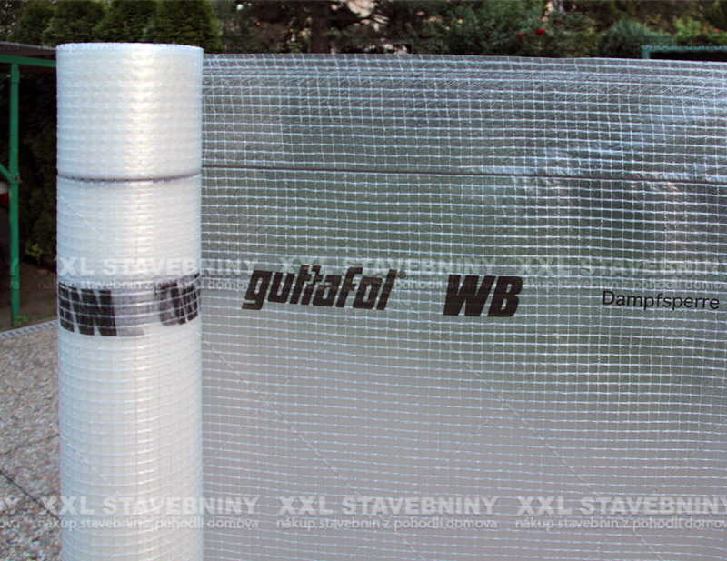 PAROTĚSNÁ FÓLIE GUTTAFOL WB 140 - 1,5 x 50 m - 75 m2