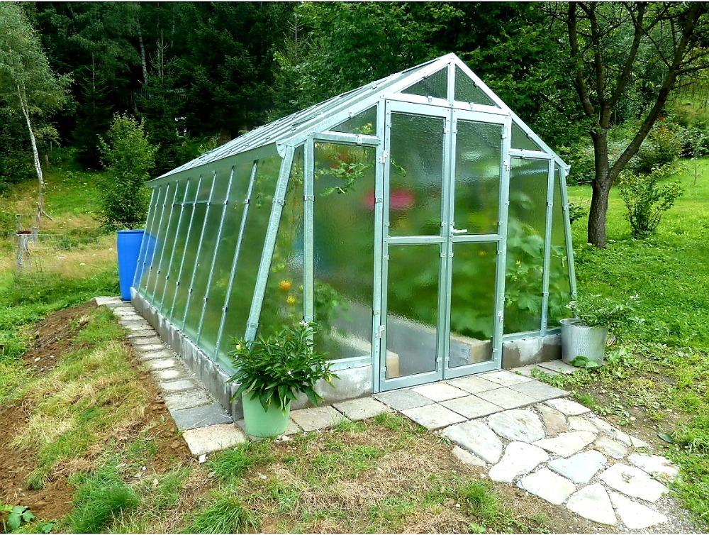 ZAHRADNÍ SKLENÍK GARDENTEC GLASS PROFI VL 450 - 4,52 x 3,03 m