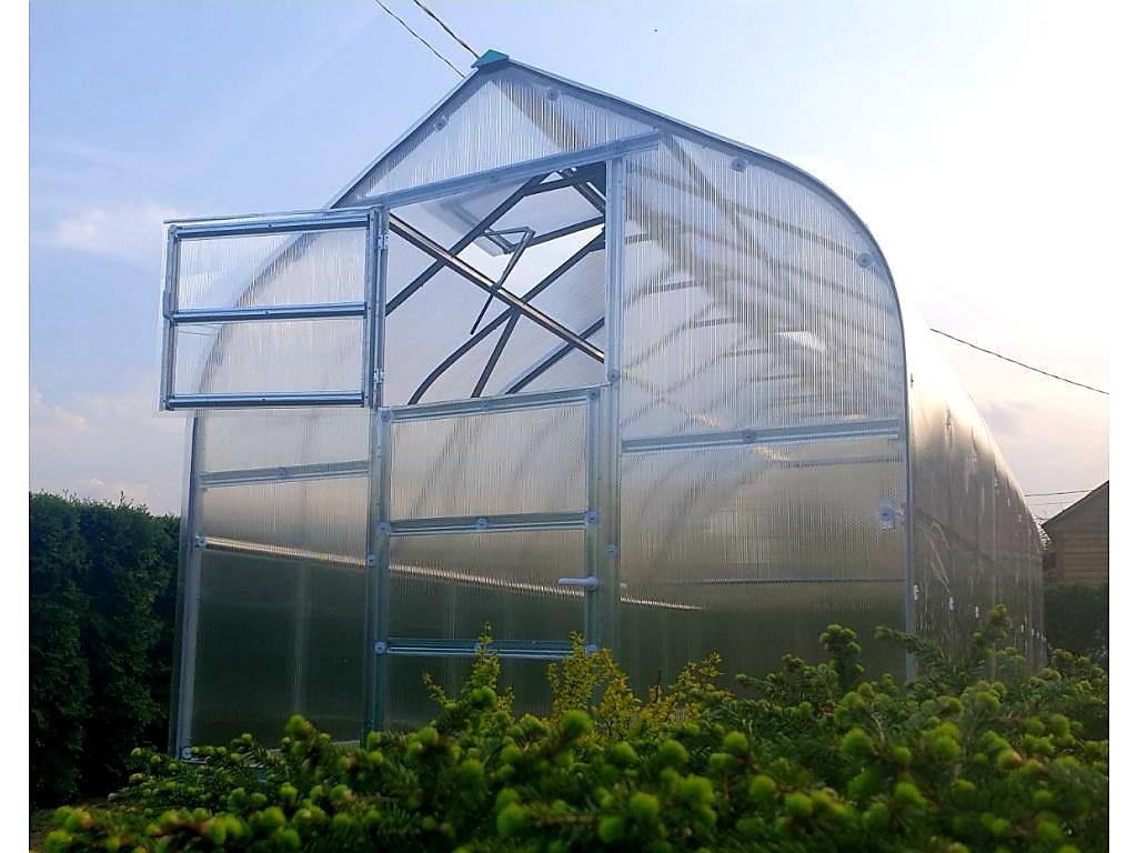 ZAHRADNÍ SKLENÍK COVERTEC STANDARD - 4,0 x 2,5 m - PC 4 mm