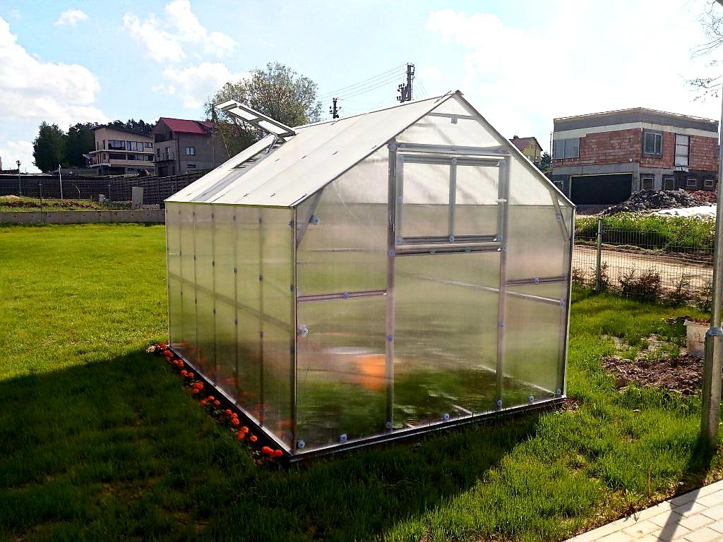 ZAHRADNÍ SKLENÍK COVERTEC HOUSE 8 - 8,12 x 2,35 m - PC 6 mm