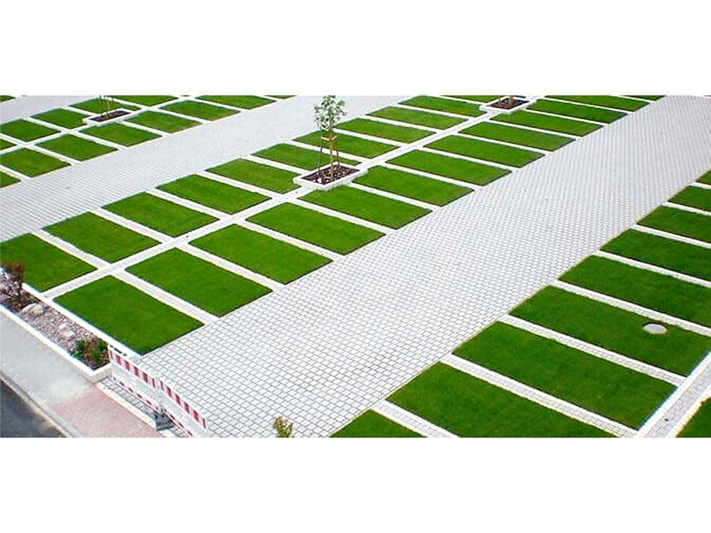 ZATRAVŇOVACÍ TVÁRNICE COVERGRID PUZZLE ČERNÁ - 50 x 50 x 6,2 cm