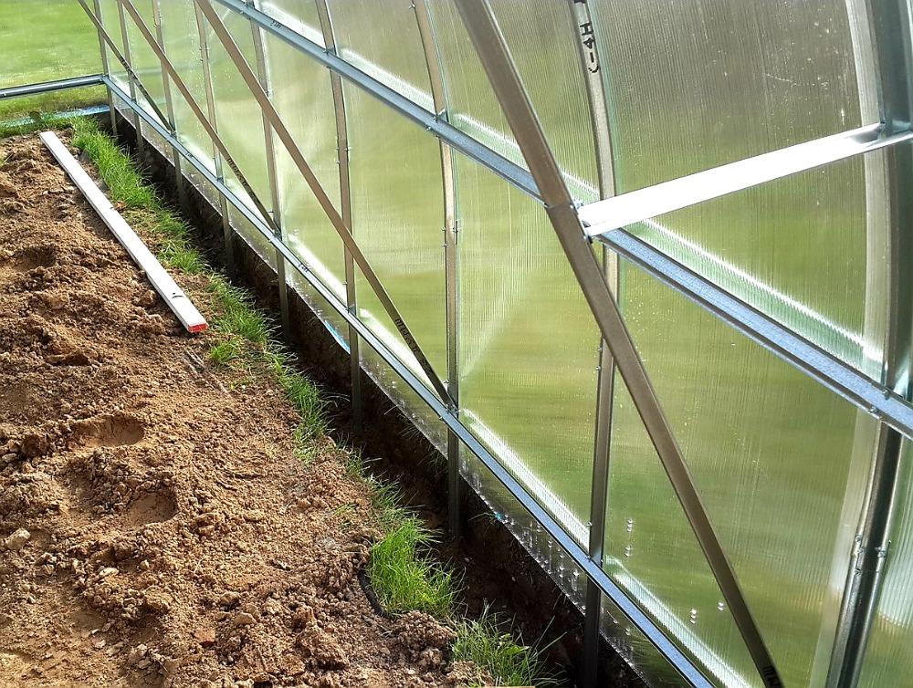 ZAHRADNÍ SKLENÍK 2 DUM VOLYA LLC - 6,0 x 3,0 m - PC 4 mm