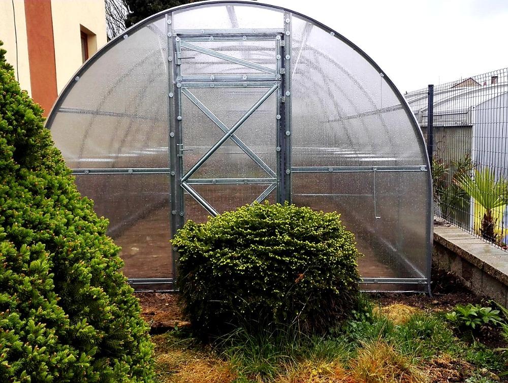 ZAHRADNÍ SKLENÍK TRJOSKA VOLYA LLC - 4,0 x 3,0 m - PC 4 mm