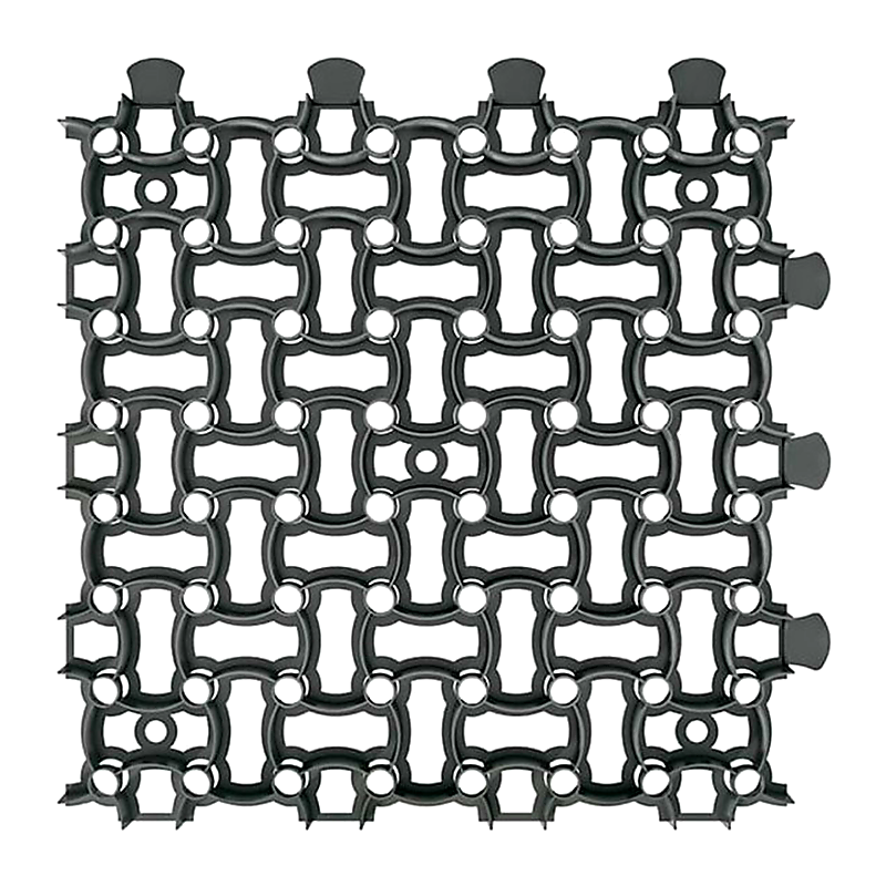 ZATRAVŇOVACÍ TVÁRNICE PUZZLE GARDEN ČERNÁ - 50 x 50 x 4 cm