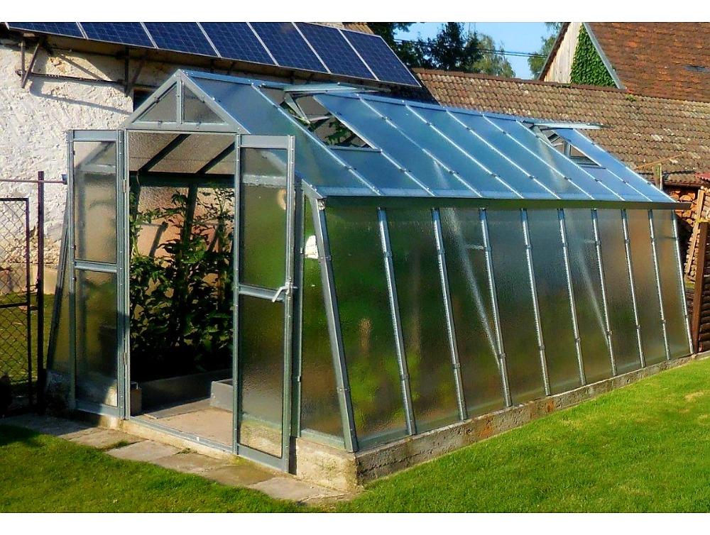 ZAHRADNÍ SKLENÍK GARDENTEC GLASS PROFI VL 450 - 4,52 x 3,03 m