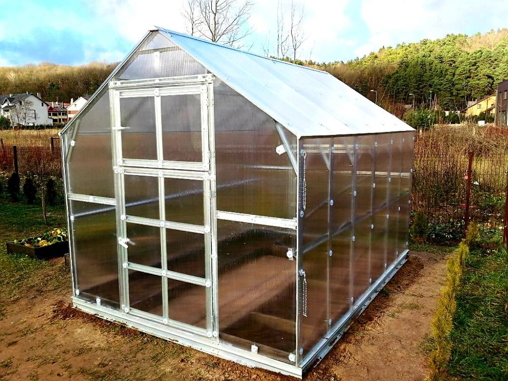 ZAHRADNÍ SKLENÍK COVERTEC HOUSE 8 - 8,12 x 2,35 m - PC 6 mm