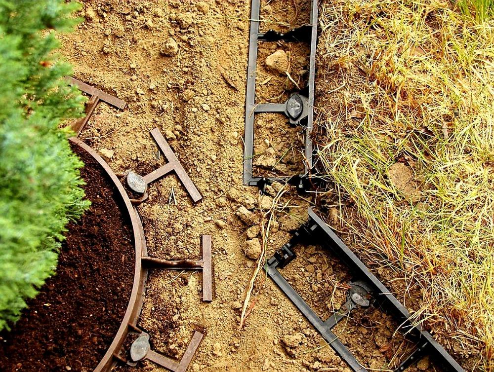 ZAHRADNÍ OBRUBNÍK COVERGARDEN ZELENÁ - 8,0 x 100 cm