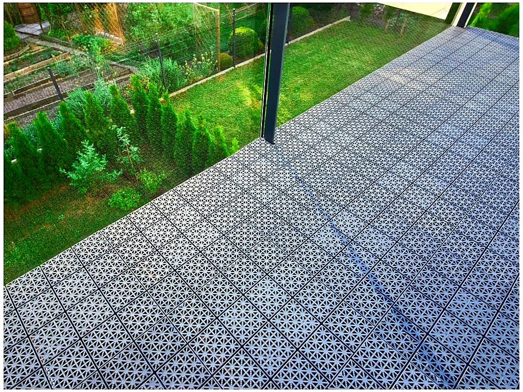 TERASOVÁ DLAŽDICE EASYGRID COVERNIT TERAKOTA - 30 x 30 x 1,2 cm