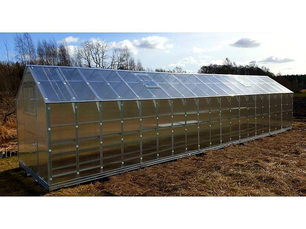 ZAHRADNÍ SKLENÍK COVERTEC HOUSE 8 - 8,12 x 2,35 m - PC 6 mm