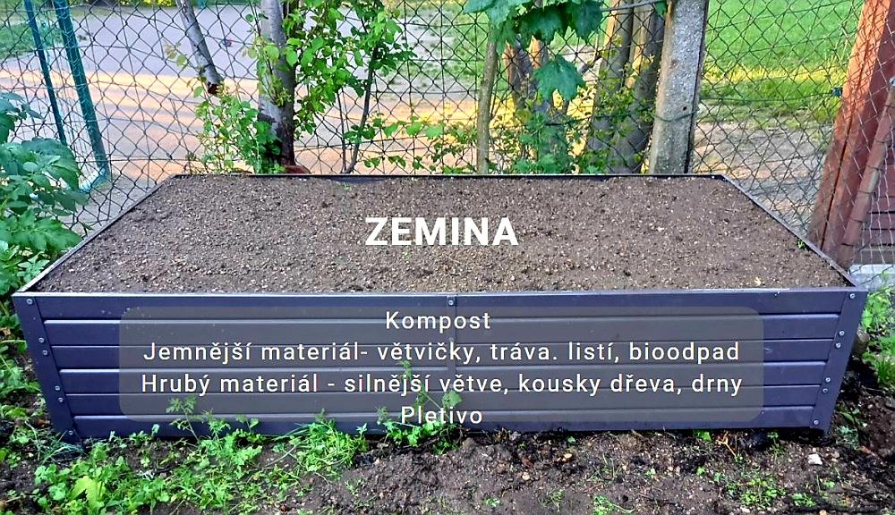 VYVÝŠENÝ ZÁHON TIMBER COVERNIT ŠEDÁ - 75 x 150 x 30 cm